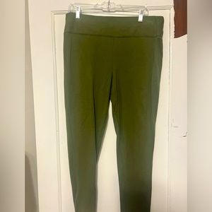 INC Army Green Skinny Pants Size 14